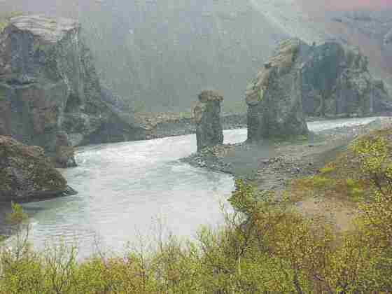 Река в стране Исландия