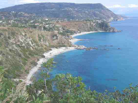Тирренское море итальянский регион Калабрия