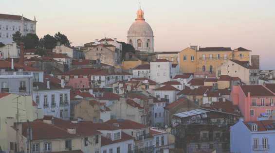 Жилые дома в городе Лиссабон