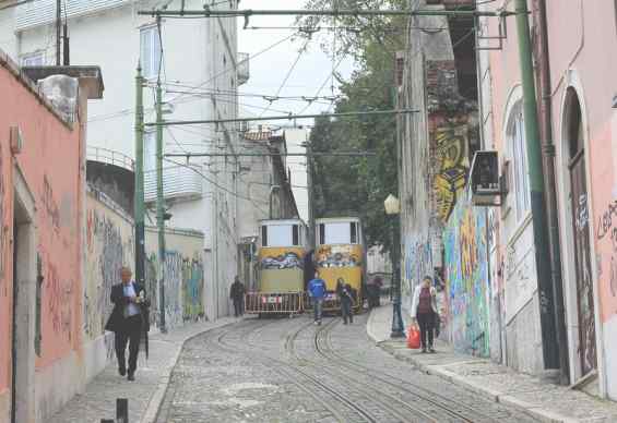 Улица города Лиссабон