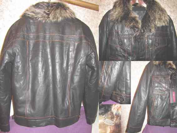 Кожаные мужские куртки производства  Турции